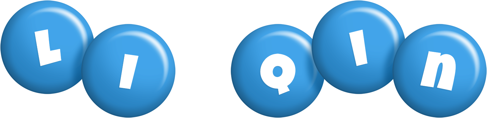Li Qin candy-blue logo